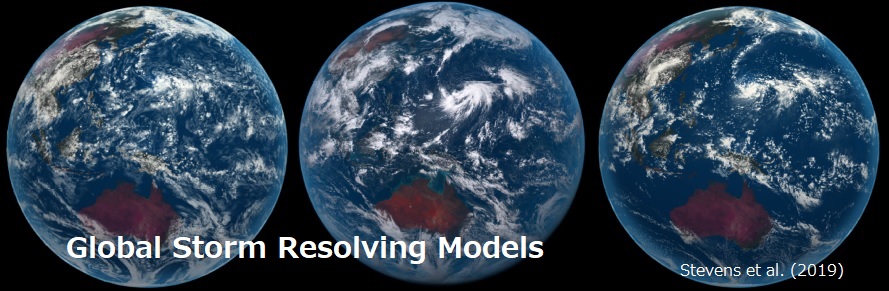 Climate study using cloud resolving model